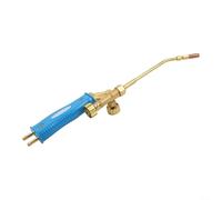 H01-2 Gas Welding Torch, Oxy Acetylene Cutting Tool and Propane Soldering Equipment, Brass Blowpipe Nozzle for Thin Steel Plate Welder, DIY Metal Repair Kit with Oxygen