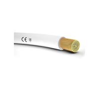 H05V-K (LgY) 1 White Installation Wire 100m 4510053