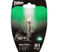 H1 Car Lamp 12V 55W Aqua Vision P14.5s VALEO