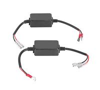 H1 H3 LED Anti Flicker Cap itor Error Code Computer Warning Canceller LED Resistor Canbus Decoder H1/H3 LED Anti-Flicker Headlight Canbus Error Free Computer Wiring Harness +Auto