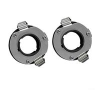 H1 H7 Adapter LED Headlight Bulb Retainer for Geely for sagitar for lavida - Stable Connection Socket Holder Pair Material