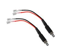 H1 LED Conversion Wiring Adapter, 2PCS Single Diode Converter Cable Holder Connector for LED Headlight Bulbs, Compatible with Vehicle Headlights Installation