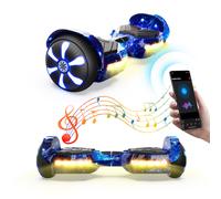 H1 Self Balancing Hoverboard with Bluetooth Music and LED Lights
