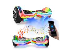 H1 Self Balancing Hoverboard with Bluetooth Music and LED Lights - Multiple Colors
