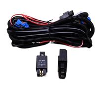 H10 H12 LED Fog Light Wiring Harness 40A 12V Relay ON/OFF Switch Kit 16AWG Fit