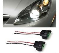 H11 H8 Headlight Socket Adapter 4in Pigtail Wire