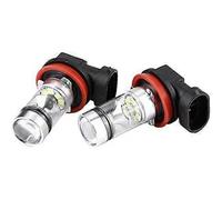 H11 Osram Led, LED Headlight Bulbs High Low Beam Headlights 2x H8 H9 H11 6000K Super White 100W LED Headlight Bulbs Kit Fog Car Driving Light Bulb Rep