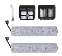 H12 Pro Accessories for Dreame H12 Pro, H12 Dual Wet and Dry Vacuum Cleaner Replacement Parts, 2 Brush Rollers + 2 Filters + 1 Cleaning Brush