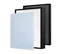 H13 Filter and Carbon Filter Replacement,Compatible for Sharp,Air Purifier for FP-J30EU FP-J30EU-A FP-J30EU-B FP-J30EU-P(1set)