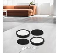 H13 for HEPA Filter and Sponge Replacement for AFNOP Acevac11 Cordless Vacuum Cleaner, Washable High Efficiency Filtration Mesh for Fine Dust and (4 Pack)