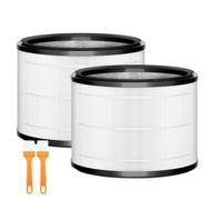H13 HEPA Air Purifier Filter Replacement Compatible with Dyson Pure Cool Link DP01 DP03 for Dyson Pure Hot+Cool Linkr HP00 HP01 HP02 HP03 Purifying Heater Fan (DP01-BLACK-2PACK)
