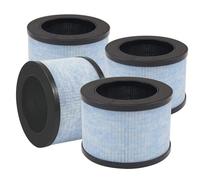 H13 Premium True HEPA Filter, DH-JH01 Upgrade HEPA Filter Replacement for AROEVE MK01 & MK06, Pomoron and KLOUDI DH-JH01, Intelabe EPI080/EP1080 & Elechomes EPI081/EP1081, 4 Pack