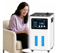 H2 Generator Hydrogen Inhalation Machine, Three-Port Simultaneous Inhalation, 99.99% Pure Hydrogen Output with SPE/Pem Ionizer, High Efficiency Hydrogen Production, for Home use