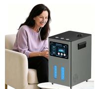 H2 Generator Hydrogen Inhalation Machine, Three-Port Simultaneous Inhalation, 99.99% Pure Hydrogen Output with SPE/Pem Ionizer, High Efficiency Hydrogen Production, for Home use