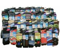H2 Linen 36x Pairs Smart Men's Socks Classic Multipack Casual Wholesale Job Lot Mystery Novelty Work Socks Size UK 6-11 (UK, Numeric, 6, 11, Regular, Regular, Multi Colors)