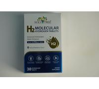 H2 Molecular Hydrogen Water Tablets with Magnesium - 12 PPM Effervescent Hydrogen Tablets for Drinking Water, Daily Hydration, Unflavored, 30 Tablets (1pack)