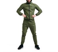 H2 Weight Loss Sauna Suit RDX SPORTS Dark Green 3XL