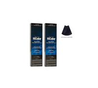 (H22 - (2pks)) L'Oreal HiColor H22 Black Sapphire BLACKS For Dark Hair Only