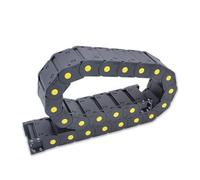 H25F Cable Drag Chain 1M, Open Both Sides, 125mm Wide, 25x60mm, Durable Wire Management for CNC, Robotics, and Industrial Equipment, Flexible Drag Chain Solution