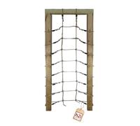 h2i Climbing Net for Children with 8 Hooks Climbing Net for Frame Climbing Net for Play Tower, Climbing Tower & Playhouse Play Tower Accessories 200 x 75 cm