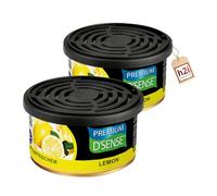 h2i Premium Fragrance Can Air Freshener Fragrance Dispenser - Car Camping Boat Office Bathroom & Home - 60 Days Fresh Fragrance - Quantity Control - Fits in Cup Holder + h2i Sticker