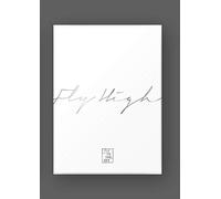 H2media FLY TO THE SKY - FLY TO THE SKY 10TH ALBUM [Fly High] [WHITE ver.] (Vol.10) CD+60p Photobook+Photocard+Folded Poster
