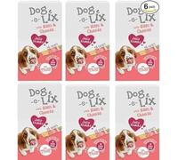 h2mn JUST 4 YOU - DOG LICK E LIX TASTY JELLY DOG TREAT SNACKS HAM & CHEESE 36 SACHET