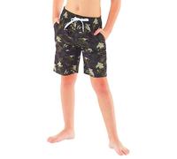 H2O Boy's Camouflage Swim Board Shorts in Khaki | Size: 11 Years H2O Khaki 11 Years