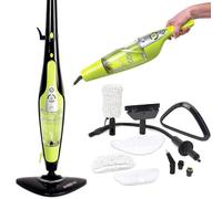 H2O HD 5-in-1 Steam Mop & Handheld Steam Cleaner - Carpet Cleaner, Clothes Steamer, Grout & Window Tools, Chemical-Free, Lightweight & Compact, 1500W, 450ml Tank, Variable Settings