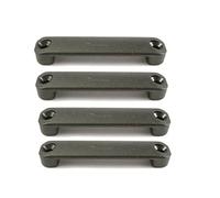 H2o Kayaks 25 mm Webbing HDPE Black Footmans Loop (Pack 4) For 25mm Webbing Ideal for replacing/adding to your kayak or canoe for rigging straps etc. No. 6 countersunk screws. Not Included