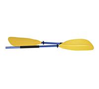 H2o Kayaks Asymmetrical 220 cm Paddle Yellow Blade and Blue Shaft