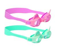 H2O Life Kids Swim Goggles for Girls and Boys Fun Toddler Swimming Eyewear Protection for Children (Pink Flower Stud, OS)