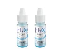 H2O Pure Water Preserver Drops | Long Term Water Storage Additive | Emergency Preparedness Water Stabilizer | Travel & Backpacking Water Storage Drops | Concentrated Formula | 2 Pack