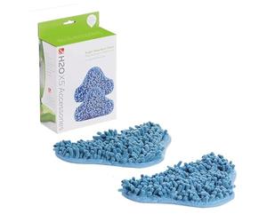 H2O X5 Microfibre Cloth Pack for Steam Mop & Steam Cleaner (H2O X5-2 x Super Absorbent Cloths)