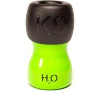 H2O4 K9 Dog Drinking Water Bottle With Bowl Lid - Treefrog Green