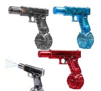 H2Ops Water Gun, Electric Water Gun Blasters with Light Effects, Automatic Continuous Fire, Electric Water Gun for Adults Kids, Summer Pool Beach Party Toys Gifts (3Colors)