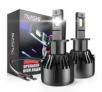 H3 LED Headlight Bulb, 70W 14000 Lumens Per Pair 6000K Xenon White 360 Degree Adjustable Beam Waterproof High Power H3 Headlight Bulbs Conversion Kit, Pack of 2