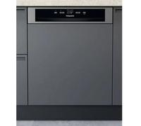 H3B L626 X UK Semi-Integrated 14 Place Settings Dishwasher - Stainless Steel