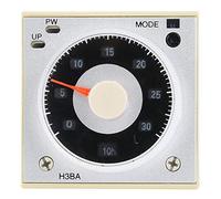 H3BA-N8H Multi-Function Timer Relay 8 Pin Adjustable Delay 1.2s-300h 220V AC 24V DC Industrial Automation Relay with User Manual