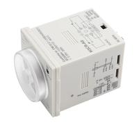 H3CR A8 Delay Timer Relay with Knob Type, Timer Relay Module with Stable Performance and Large Contact Capacity for Remote Control, Automatic Control and Mechatronics