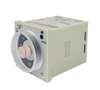 H3CR-A8 Time Timer Relay 100-240VAC 50/60Hz 0.05s to 300h 8PIN Power On and Off Cycle Delay Time Relay Timer Control(110VAC)