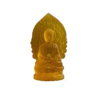 H3TF5J Collection Chinese Handwork Carved Buddha Statue Medicine Buddha Figure Statue Buddhist Resin Fengshui Statue
