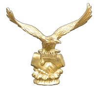 H3TF5J Decorative Collectibles Statue Ornament Pure Copper Eagle Decoration Home Accessories Exhibition Grand Plan Living Room Office Decoration Crafts
