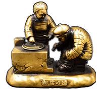 H3TF5J Sculpture Animal Statue Pure Copper Home Decoration White-Headed Old Ornaments New Wedding Products Bedroom Furnishings