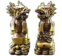 H3TF5J Sculpture Statue Sculpture Animal Pure Copper Unicorn Decoration Home Accessories A Pair Of Decorative Crafts Furnishings