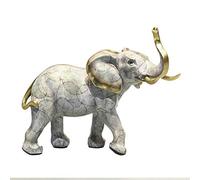 H3TF5J Sculptures For Home Pure Copper Elephant Sculpture Decoration Desk Statue Decoration A