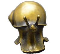 H3TF5J Statue Decorative Collectibles Pure Copper Snail Decoration Animal Sculpture Home Study Decoration Tea Pet