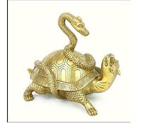 H3TF5J Statue Statues And Figurines The Copper Tortoise Turtle Leading Bronze Turtle Ornaments