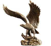 H3TF5J Statues For Home Copper Eagle Statue Dapeng Spreading Wings Sculpture Decoration A 33 * 27.5 * 38Cm
