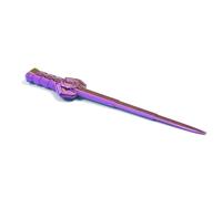 H3TF5J Toys 3-d Printed Sword Retractable for Relieves Stress Smooth and Delicate Home Office Executive Desk Decoration-Purple Gold Blue||S